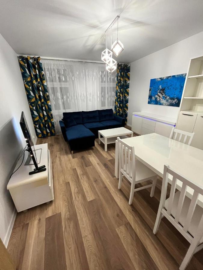 Luksusowy Apartament Przy Dworcu Щецин Экстерьер фото
