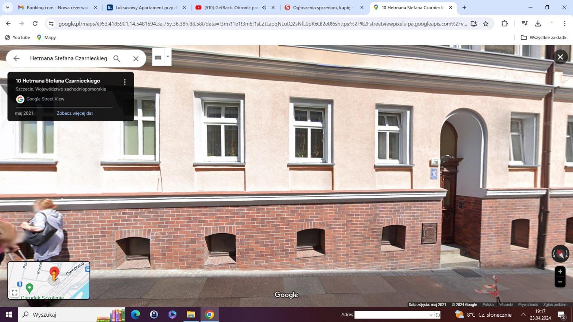 Luksusowy Apartament Przy Dworcu Щецин Экстерьер фото
