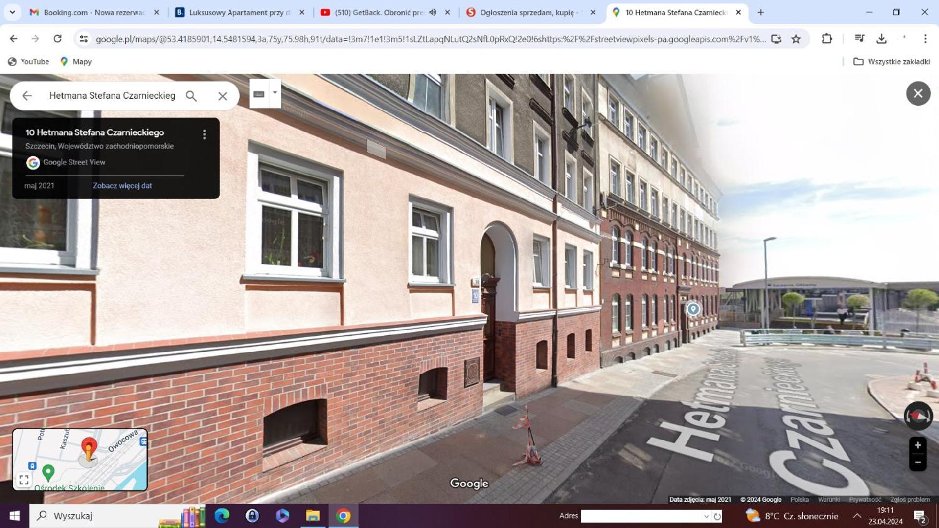 Luksusowy Apartament Przy Dworcu Щецин Экстерьер фото